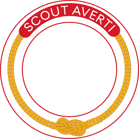 Badge anneau scout averti