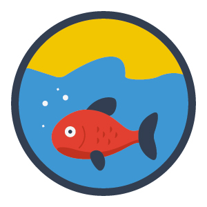 Badge de camp BAIGNADE