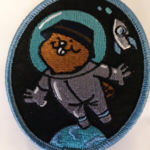 Badge de camp CASTOR ASTRONAUTE
