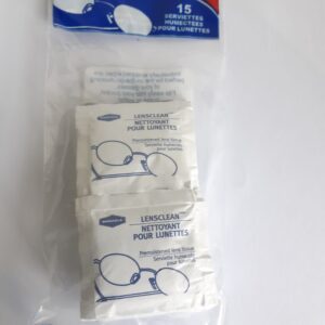 Lingettes humides pour lunettes Mansfield