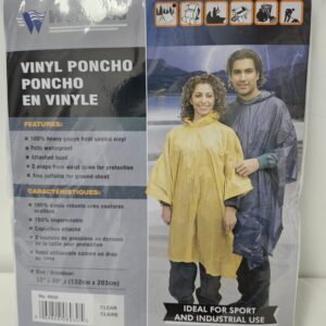 Poncho en vinyle de Wetskins