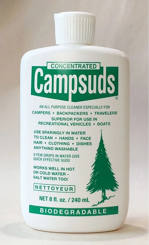 Savon liquide biodégradable Campsuds 120 ml